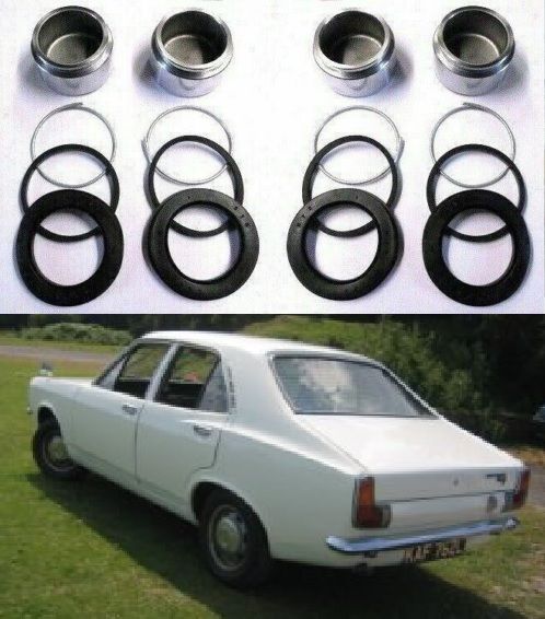 FRONT BRAKE CALIPER PISTONS & SEALS (Hillman Avenger) (1970- 81)  